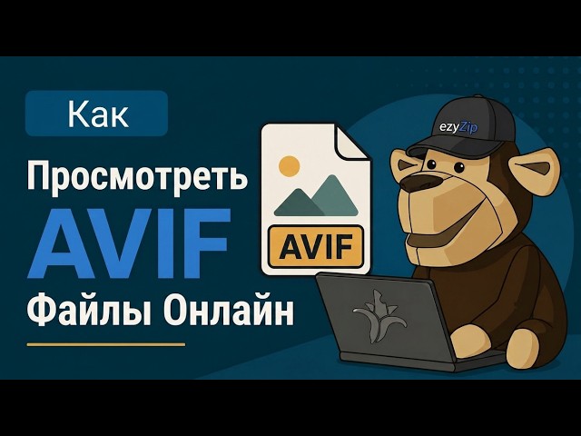 🖼 Как Просмотреть Файлы AVIF Онлайн Бесплатно