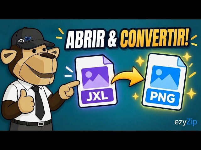 Cómo convertir JXL a PNG