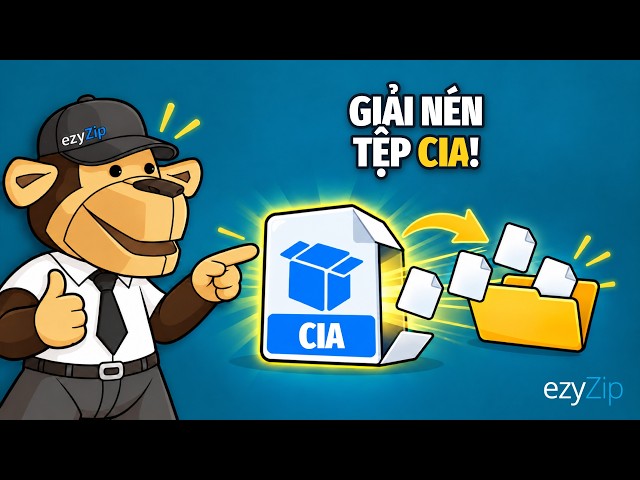 Cách Giải Nén Tệp CIA Trực Tuyến Miễn Phí