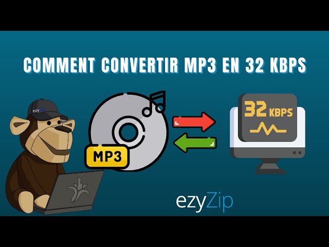 Convertir le débit binaire MP3 en 32kbps (Guide simple)