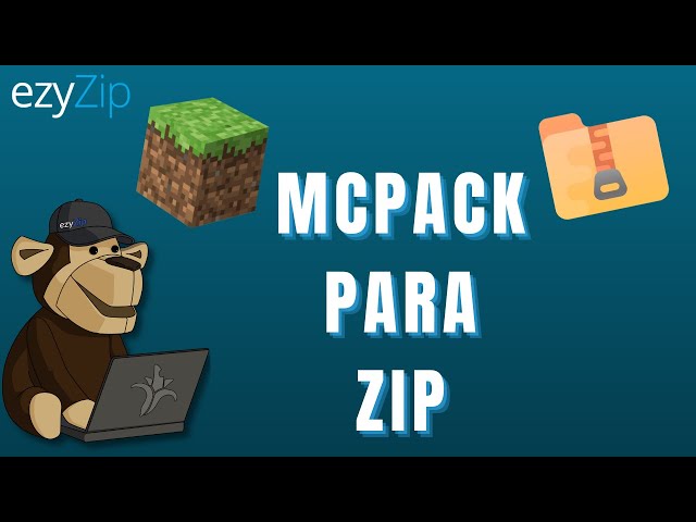 Como converter MCPACK para ZIP online (guia simples)