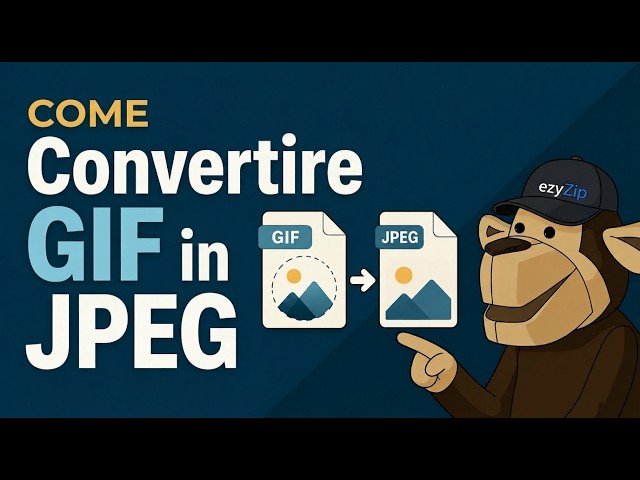 🖼 Come Convertire GIF in JPEG