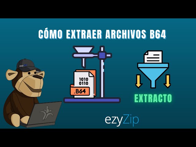Cómo Extraer Archivos B64 en Línea (Guía Simple)