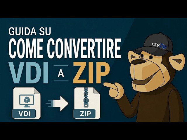📀 Come Convertire VDI in ZIP