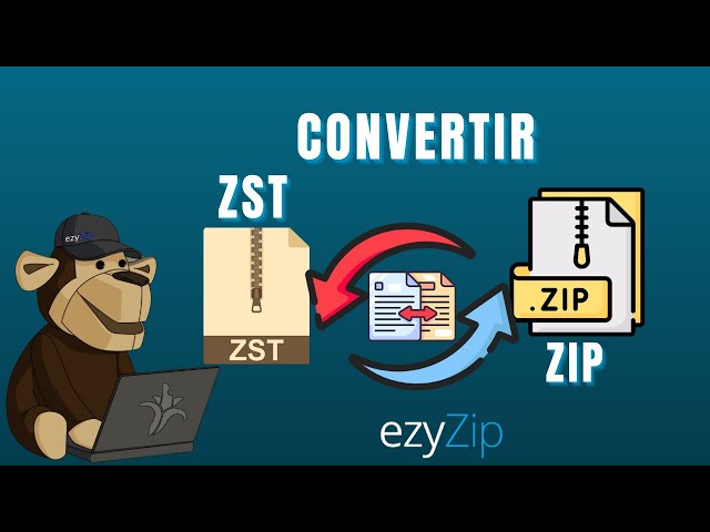 Cómo Convertir ZST a ZIP