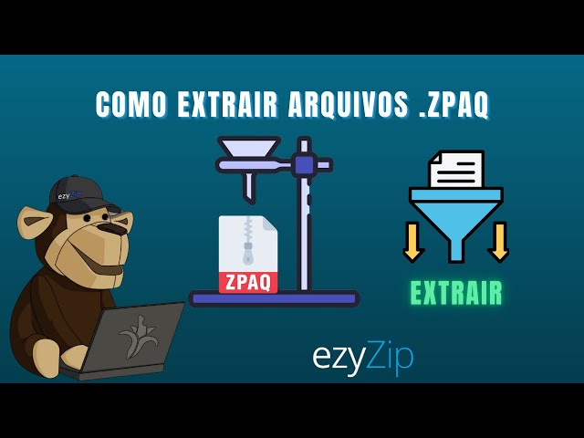 Como Extrair Arquivos ZPAQ Online Grátis │ Sem Instalação de Software