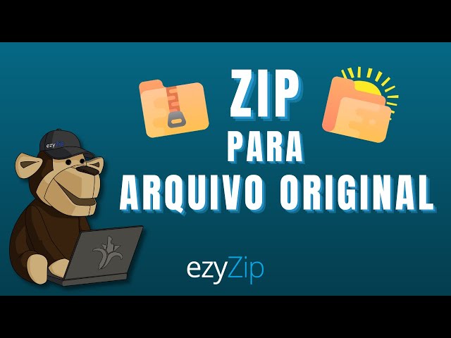 Como converter ZIP para arquivo original (Guia Simples)