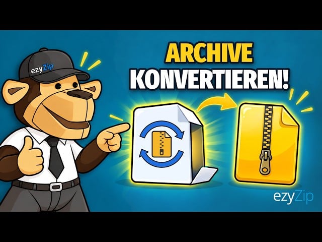 Wie man exe-Dateien online mit ezyZip konvertiert (kostenlos, ohne Installation)