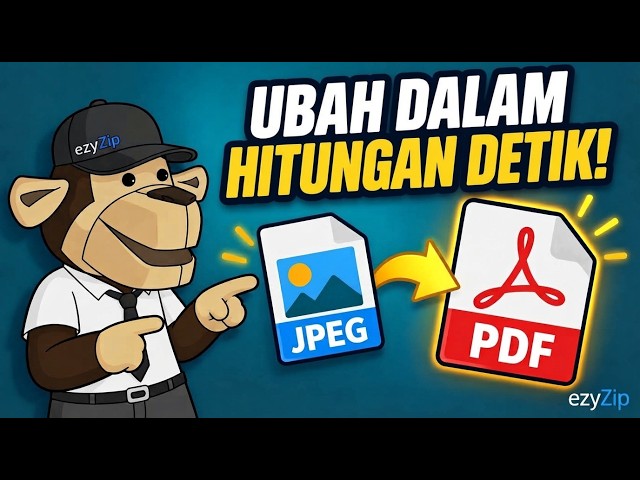 Cara Mengonversi JPEG ke PDF